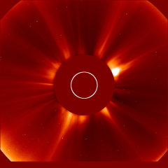 Image of solar wind