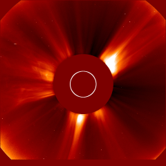 Image of solar wind