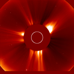 Image of solar wind