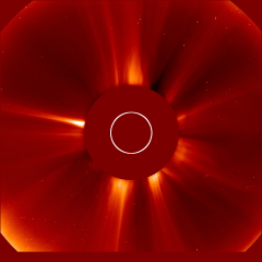 Image of solar wind