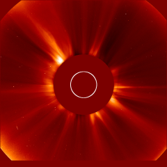 Image of solar wind