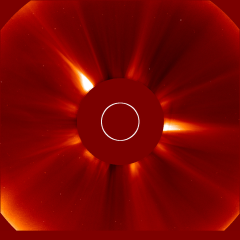 Image of solar wind