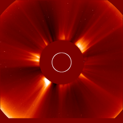 Image of solar wind