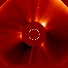 Image of solar wind