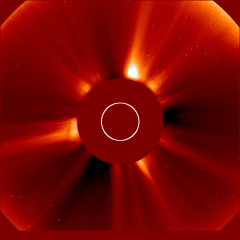 Image of solar wind