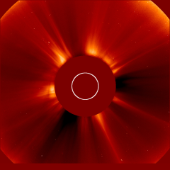 Image of solar wind