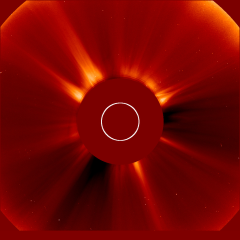 Image of solar wind