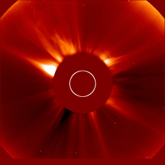 Image of solar wind