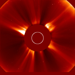 Image of solar wind