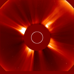 Image of solar wind