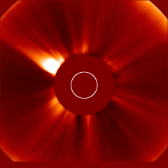 Image of solar wind