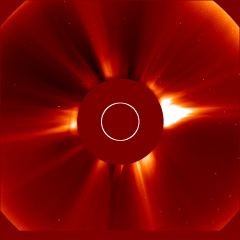 Image of solar wind