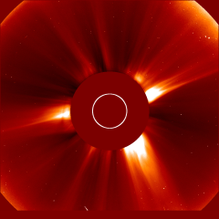 Image of solar wind