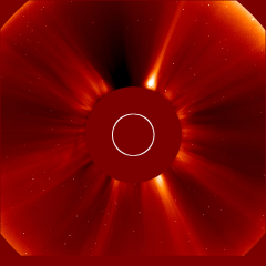 Image of solar wind