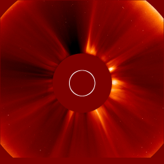 Image of solar wind