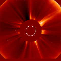 Image of solar wind