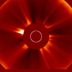 Image of solar wind