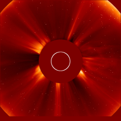 Image of solar wind