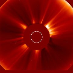 Image of solar wind