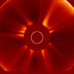 Image of solar wind