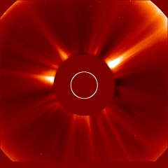 Image of solar wind