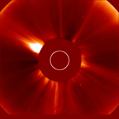 Image of solar wind