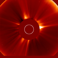 Image of solar wind