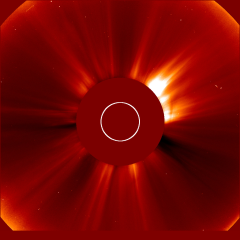 Image of solar wind