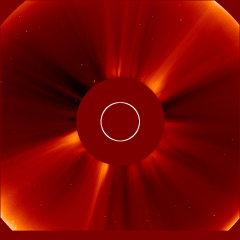 Image of solar wind