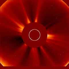 Image of solar wind