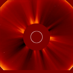 Image of solar wind