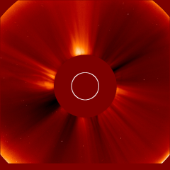 Image of solar wind