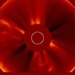 Image of solar wind