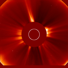 Image of solar wind