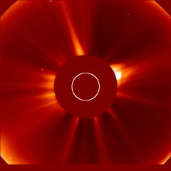 Image of solar wind