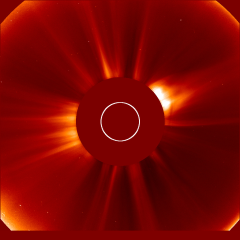 Image of solar wind