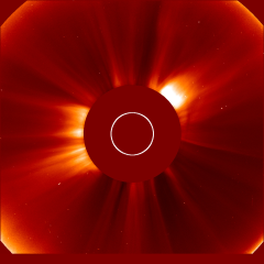 Image of solar wind