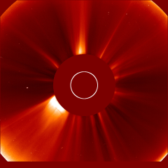 Image of solar wind