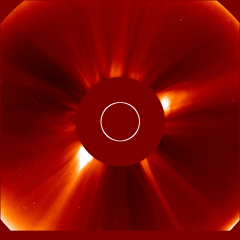 Image of solar wind