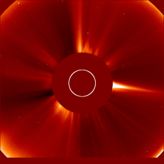 Image of solar wind