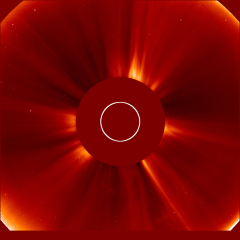 Image of solar wind