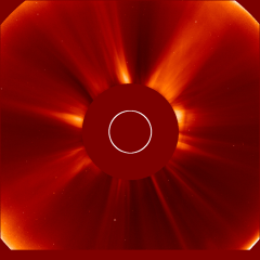 Image of solar wind