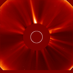 Image of solar wind