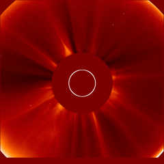 Image of solar wind