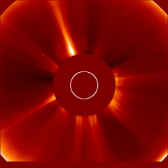 Image of solar wind