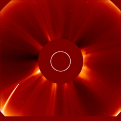 Image of solar wind