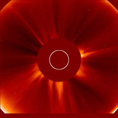 Image of solar wind