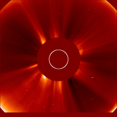 Image of solar wind