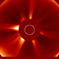 Image of solar wind