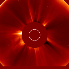 Image of solar wind